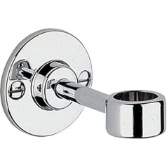 GROHE Wandschelle (inkl. Steindolle, Holzschrauben, für Standbrause 27 304 000, langlebig), chrom, 28708000