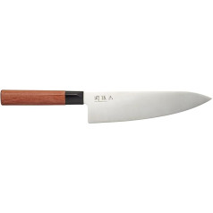 KAI Seki Magoroku Red Wood Griff Kochmessermit red Wood Griff, Klinge 20,0 cm, MGR-0200C