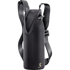 LURCH 240836 Insulated Case with Carry Strap Accessories for Vacuum Flask Stainless Steel 0.75 L Black
