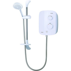 Triton Showers TDPS200SR 215mm Quiet Shower - White