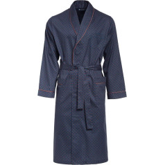 LEVERIE Men's Elegant Dressing Gown / Sporty Bathrobe (made in EU) Sauna Gown