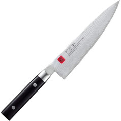 Kasumi 88020 Allzweckmesser Damast 20 cm Schwarz