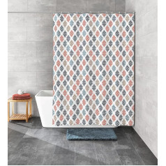 Kleine Wolke Breeze Shower Curtain 180 x 200 cm Multi-Coloured 100% Polyester