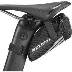 Rockbros Maza velosipēda soma 0,2L maziem instrumentiem zem segla melna