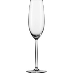 Schott Zwiesel Diva 6-teiliges Sektglas Set, Kristall, farblos, 7.2 cm, 6