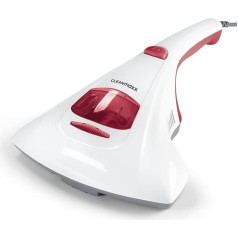 CLEANmaxx Mite Vacuum Cleaner, Effective Allergen Control and Sterilisation in One by UV-C Light and Fine Dust Filter, Chemical Free and Safe for Bed, Mattress etc. Washable Fine Dust Filter