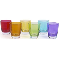 molecuisine Set Glass 6 UDS. Happy Colour Multi-Colour