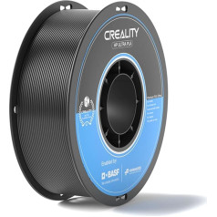 Creality HP Ultra PLA 3D Printer Filament 1.75 mm, 1 kg Spool Printing Filament, Less Bubbles No Odour, Environmentally Friendly PLA Filament for 3D Printers (Black)