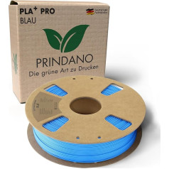 Prindano BIO PLA+ Filament 1.75 mm PLA Plus 3D Printer Filament 1 kg Spool Dimensional Accuracy +/- 0.03 mm PLA+ FDM Printer Consumable PLA+ Pro Blue