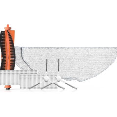 EZVIZ High Efficiency Accessory Kit Main Brush, Side Brush, Wipe Cloth and HEPA Filter, Compatible with RE4/RE4 Plus Robot Sweeper, Accessories for RE4 Series Vacuum Cleaner Robot