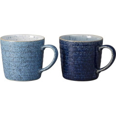 Denby Studio Blue 411046007 2-Piece Mug Set