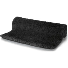 Spirella MSV Highland Bath Mat, Black , 80 x 150 cm