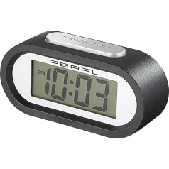 Pearl Jumbo LCD Radio-Controlled Alarm Clock, DAC-438 Voice