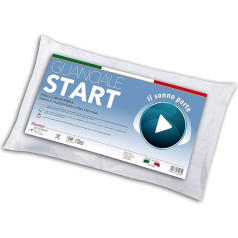 V.I.P. Very Important Pillow Fibreglass Cushion, White, 50 x 80 cm