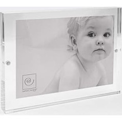 Mascagni M215 Transparent Floor Display Backlit – Frame, Acrylic, Transparent, Floor Display Backlit, 200 mm, 150 mm)