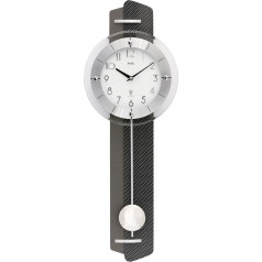 Casilina 5264 Modern AMS Wall Clock with Radio-Controlled Movement, Battery Operated