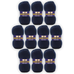 Sirdar Hayfield Bonus DK - Pack of 10 - Navy (971) - 100g Balls