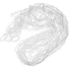 NUOBESTY Bridal Accessories Elastic Band 1pc Lace Sewing Embellishments Sewing and Craft Project Lacing Embroidered Trim Polyester White Elastic Flowers Bridal Wedding Decoration