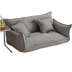 Tabker Sofa Modern Design Floor Sofa Bed Position Adjustable Lazy Sofa Japanese Style Furniture Living Room Reclining Folding Sofa Couch