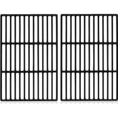 Careland BBQ-Toro 2 Enamelled Cast Iron Cooking Grates I Cast Iron Plate I 41.5 x 27.5 cm Suitable for Tepro Torornto, Black Oak, Butternut is another Model