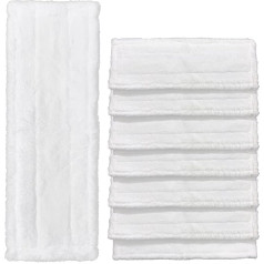 Jinphon 12 Floor Cloths for Kärcher Steam Cleaners – Kärcher Steam Cleaner Accessories Suitable for Easyfix SC 2, Sc 3, Sc 4, SC 5: Kärcher Cloths for Steam Cleaners and Microfibre Cloths for Efficient