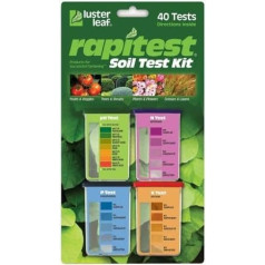 Luster Leaf 1601 PH Soil Tester Kit, 40 Tests