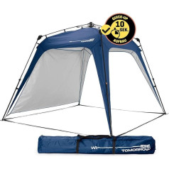 Lumaland Where Tomorrow Pop Up Gazebo, Garden Tent, Camping Party Tent, Tent or 1 x Additional Side Panel
