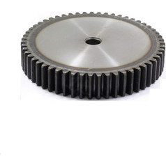 CHENSHUAI Dauerhaft 2,5 m 48Teeth Spord Zahnräder Ritzel 48T MOD 2,5 m Geraden Zähne Stahl für Getriebemaschine Zubehör (Number of Teeth : 48 Teeth)