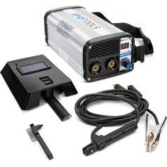 IPOTOOLS MMA-200R Electrode Welding Machine - IGBT Inverter Welding Machine MMA/E-Hand with 200 Amps/Digital LCD Display/230 V/Anti-Stick/Hot-Start/Arc-Force/Protective Shield