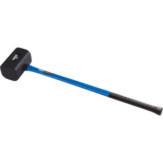 DRAPER dbh35 Dead Blow Rubber Mallets with Fibreglass Waves Blue