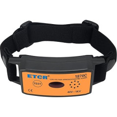 Digital Current Clamp Multimeter Tester, ETCR1870C Low Voltage Detector Smart Watch Type Power Failure Leakage Current Remote Approach Electric Alarm Monitor Counting Meter Measures Capacity,