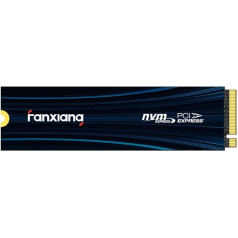 fanxiang NVMe SSD 500GB, M.2 PCIe Gen4x4 Gaming Solid State Drive, 6300MB/s Read, 3100MB/s Write, Internal SSD, QLC Hard Drive for Data Transfer S880E