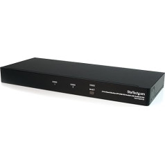 StarTech.com 2 Port Quad Monitor Dual-Link DVI USB KVM Switch with Audio and Hub