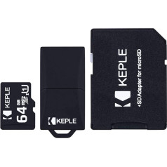 64GB Micro SD Speicherkarte | MicroSD Class 10 Kompatibel mit Samsung Galaxy Tab S2 8.0, E SM-T560, S2 SM-T813, A SM-T580, 3 Lite SM-T110, Linx, Tab 4 - (7, 8, 10.1 inches) Tablet PC | 64 GB