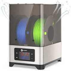 Kotsy Filament Box with Touch Screen for 3D Printer 40-70℃, for Filament of 3kg, with PTC Heater 110W and Real Time Humidity, Compatible with Filament 1.75mm, 2.85mm and 3.00mm