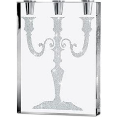 My IMPLEXIONS Magnificent Candle Holder Iconic Refined with Swarovski Crystals (wide) - The Exclusive, Modern Home Decoration