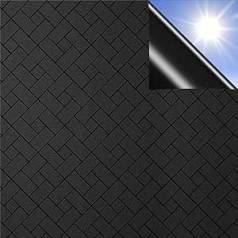 Qualsen Window Film Frosted Glass Film Window Blackout Film Window Film Opaque Blackout Film Privacy Film Anti-UV Blackout Film Adhesive Film Dark for Office (Black, 90 x 300 cm)