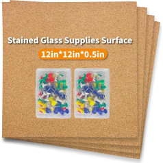 Stained Glass Panels (Pack of 4)