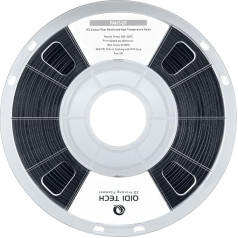 QIDI TECH PAHT-CF Carbon Fibre High Temperature Nylon Filament 1.75 mm, 1 kg Spool 3D Printing Filament, High Strength, High Precision, Black