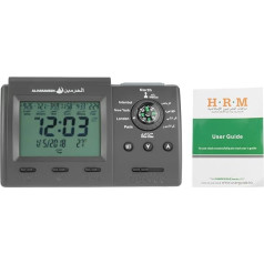 BigKing Islamic Watch, Digital Automatic Islamic Azan Muslim Prayer Alarm Clock Table Clock (No Battery)