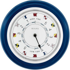 Bulova Clocks Model C4891 Tide Light Royal Blue