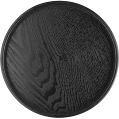 Wooden Serving Tray Handmade Decorative Non-Slip Coffee Wine Cocktail Fruit Repasafe 30cm