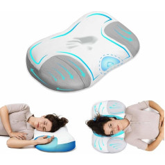 Shoulder Support Pillow and Neck Support Pillow Ergonomic Memory Foam & Neck Pillow for Optimal Support 60 x 38 x 10 cm Pillow for Sides, Back and Stomach Sleeper Pillow