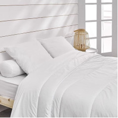 Bleu Calin Leichte Bettdecke 200gr/m2 speziell für den Sommer, Baumwollbezug 140 x 200 cm