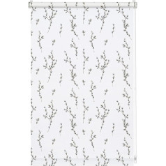 GARDINIA Digiprint Roller Blind for Clamping, Daylight Roller Blind with Digital Print, Opaque, All Mounting Parts Included, White/Decor, 80 x 150 cm (W x H)
