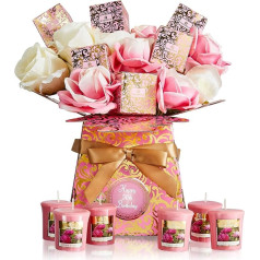 Luxury 50th Birthday Candle Bouquet Gifts for Mum, Mom and Wife Ideal Gift for Her