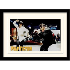 Pyramid International Pulp Fiction (Dance) 30x40 cm montiert und gerahmt, Mounted 250GSM PAPERWRAP MDF, Mehrfarbig, 44 x 33 x 4 cm
