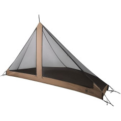 OneTigris 2-3 Person Half Dome Mesh Inner Tent with 4000 mm Tent Bathroom Floor for Camping Hiking for 4-6 People Pyramid Tent