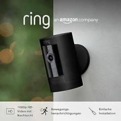 Ring Outdoor Camera Battery (Stick Up Cam Battery), Outdoor Surveillance Camera with 1080p HD Video, WiFi, Weather-Resistant, Suitable for Home & Property, Alexa-Compatible Security Camera, 3 Cameras