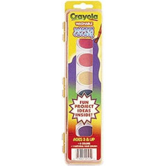 Crayola 53-0525 8 Colours Washable Watercolours